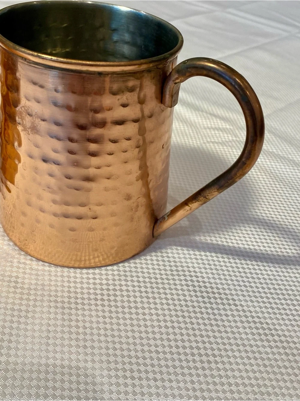 Threshold Hammered Copper-Color Moscow Mule Mugs (Set of 2)
